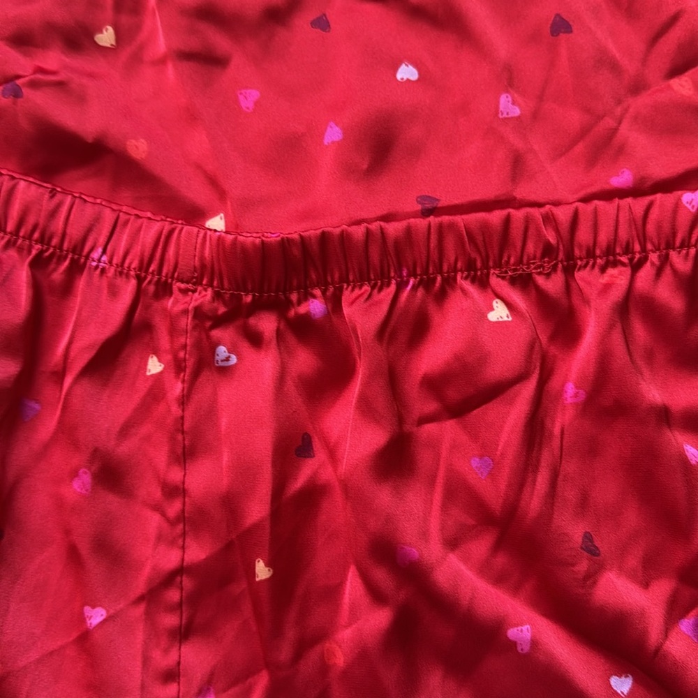 Stars Above’s Hearts Satin Cami Shorts Set - Picture 3 of 5